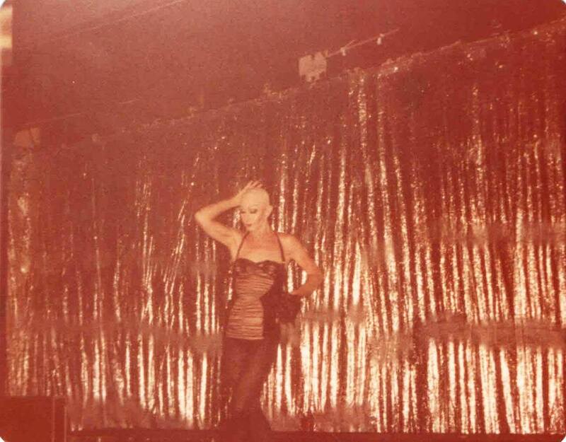 Miss P wigless performing in Parliament House, Orlando. 

Images contributed by the estate of the Wegman Family