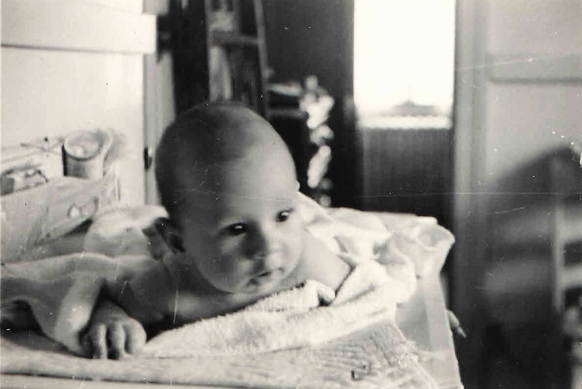 Paul Wegman as a baby.

Images contributed by the estate of the Wegman Family