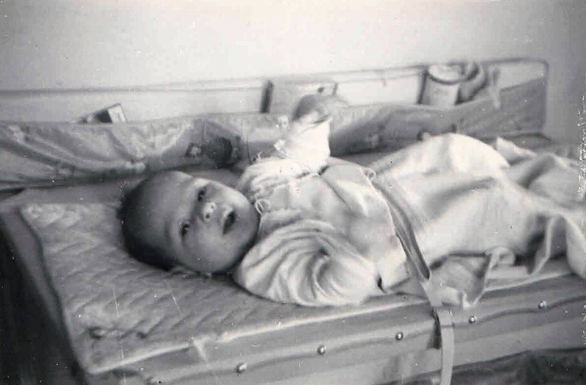 Paul Wegman as a baby. 

Images contributed by the estate of the Wegman Family