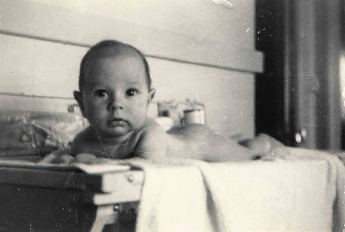 Paul Wegman as a baby. 

Images contributed by the estate of the Wegman Family