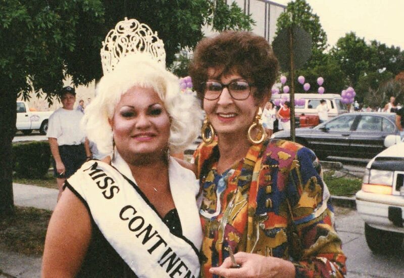 Miss P with Carmella Marcella Garcia.

Images contributed by the estate of the Wegman Family