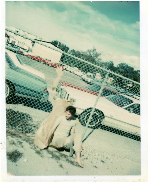 Paul Wegman sitting on the ground in unknown location. Image from Paul Wegman's collection.

Images may be used for educational purposes only.
Image credit: Image courtesy of LGBTQ History Museum of Central Florida.
For all other purposes please email: floridalgbtqmuseum@gmail.com