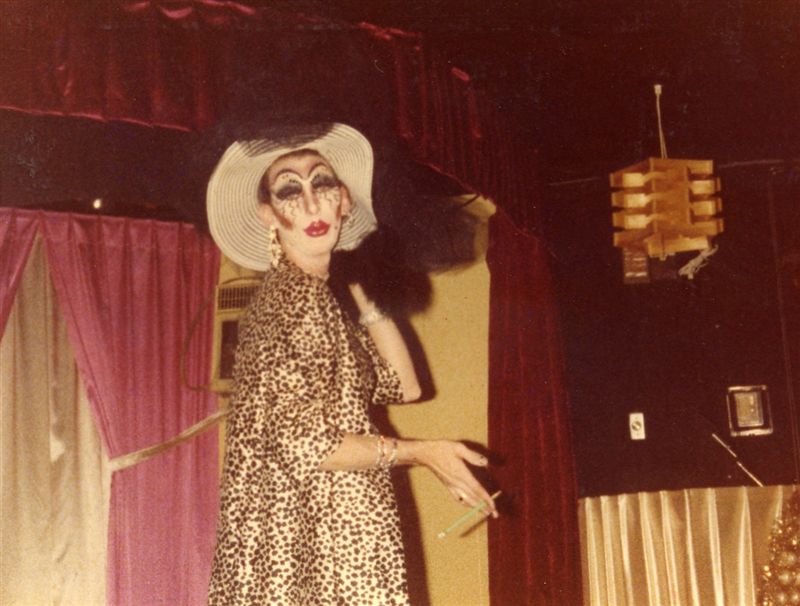 Lady Pauline performing at the Diamondhead, Orlando. Image from Paul Wegman's collection. Dave Wegman comments that Paul performed as Lady Pauline before shortening to Miss P.

For all other purposes please email: floridalgbtqmuseum@gmail.com