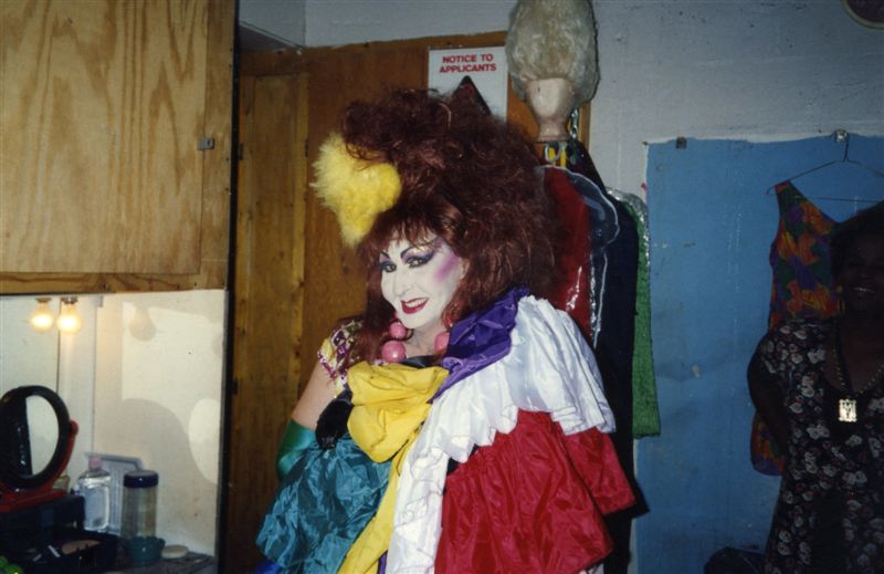 Miss P backstage at Parliament House, Orlando. Image from Paul Wegman's collection.

For all other purposes please email: floridalgbtqmuseum@gmail.com